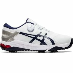 Asics-golf Asics Gel Course Duo Boa White Mens Golf Shoes