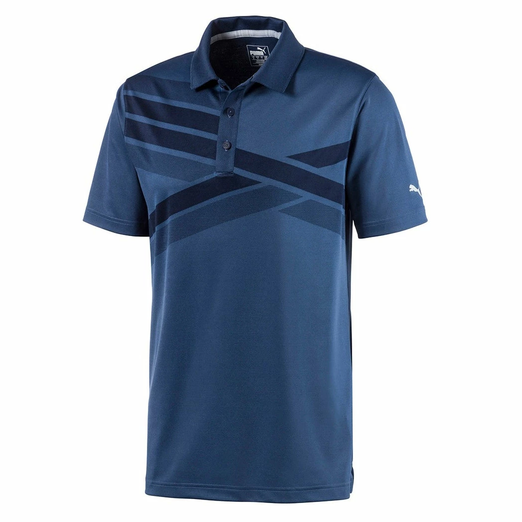 PUMA Golf Puma ALTERKNIT Texture Mens Golf Polo