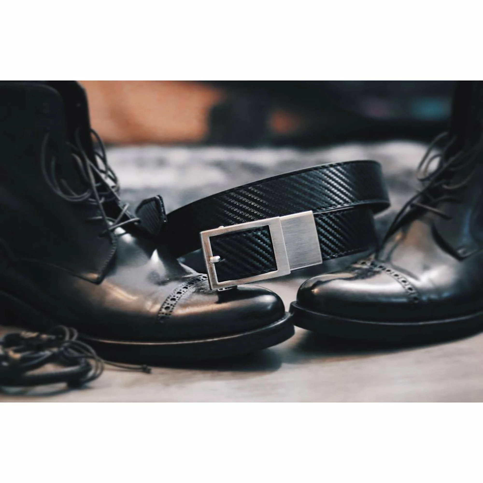 Nexbelt Defender II Black Carbon Mens Gun Belt - Image 5