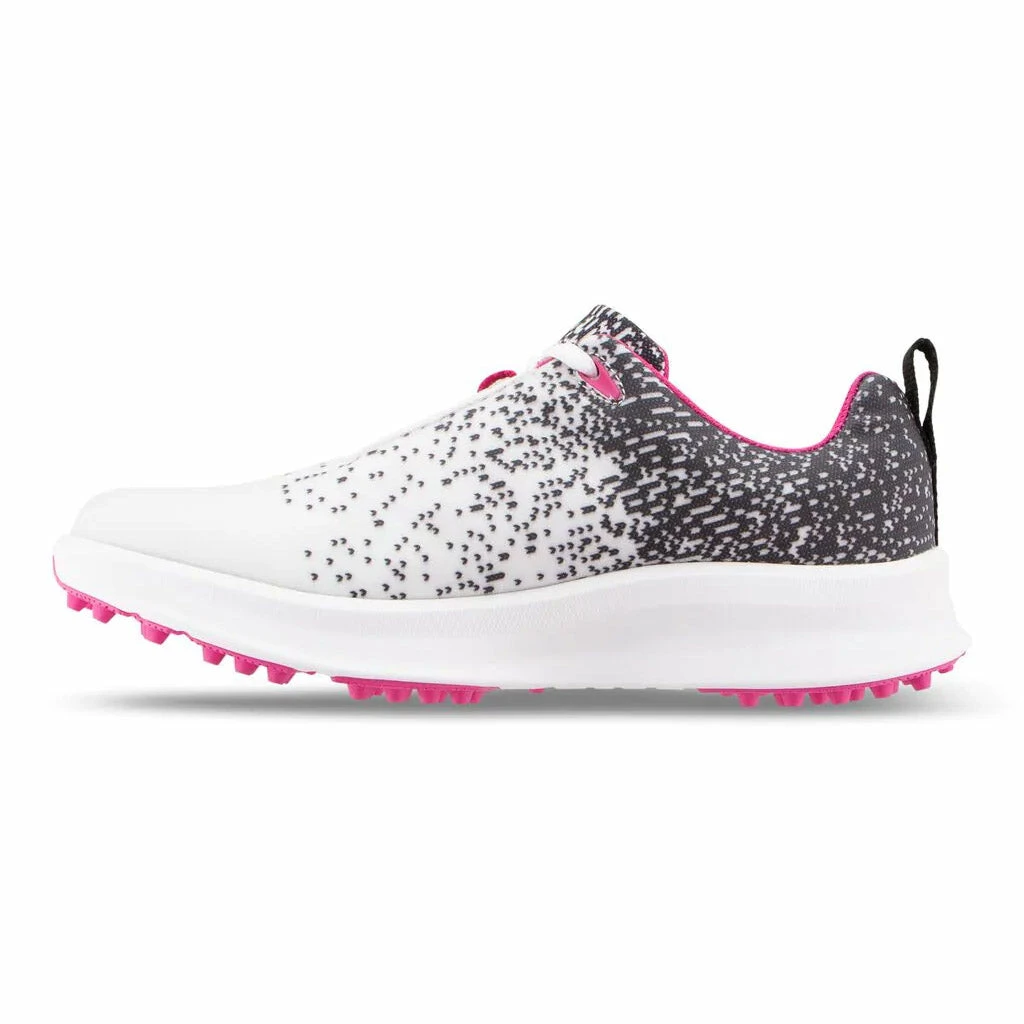 FootJoy Leisure White Black Womens Golf Shoes - Image 2