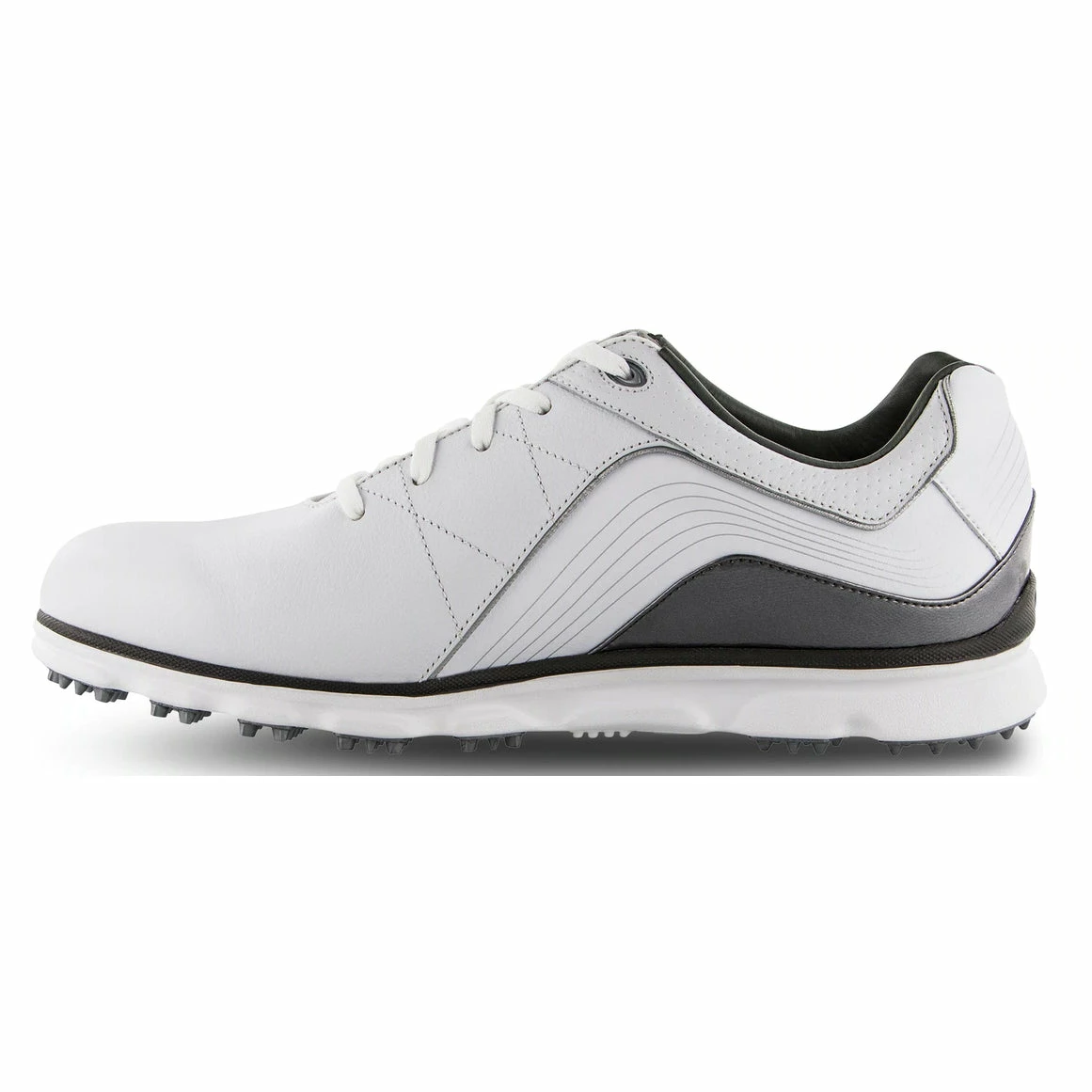 FootJoy Pro Spikeless White-Grey Mens Golf Shoes - Cosmetic Blem - Image 2