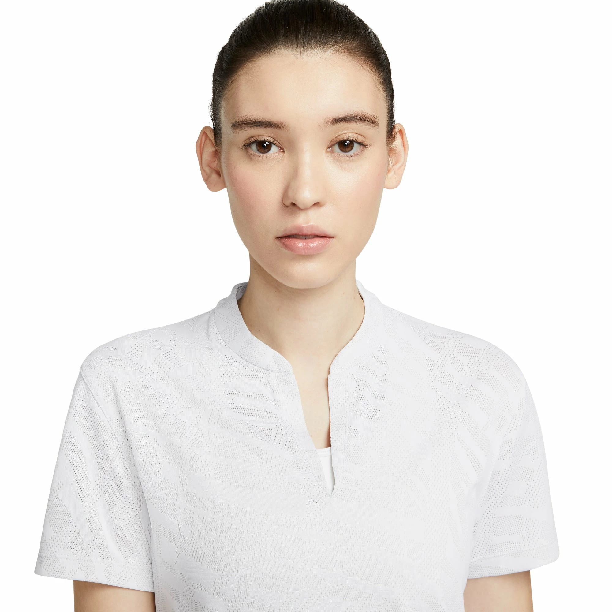 Nike Golf Nike Dri-FIT Victory Jacquard Womens Golf Polo - Image 2