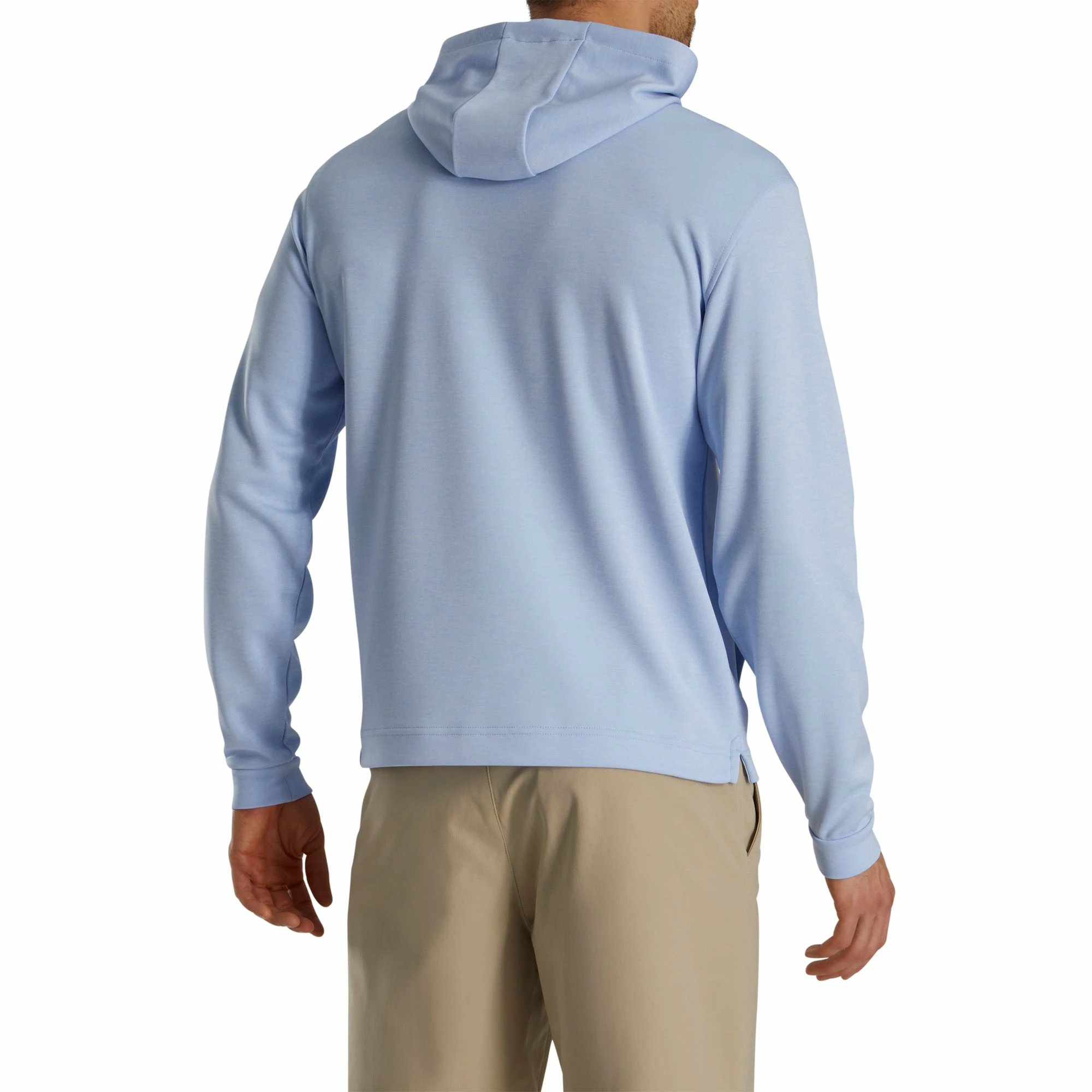 FootJoy Lightweight Heather Sky Mens Golf Hoodie - Image 2