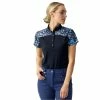 Daily Sports Sam Navy Womens Short Sleeve Golf Polo