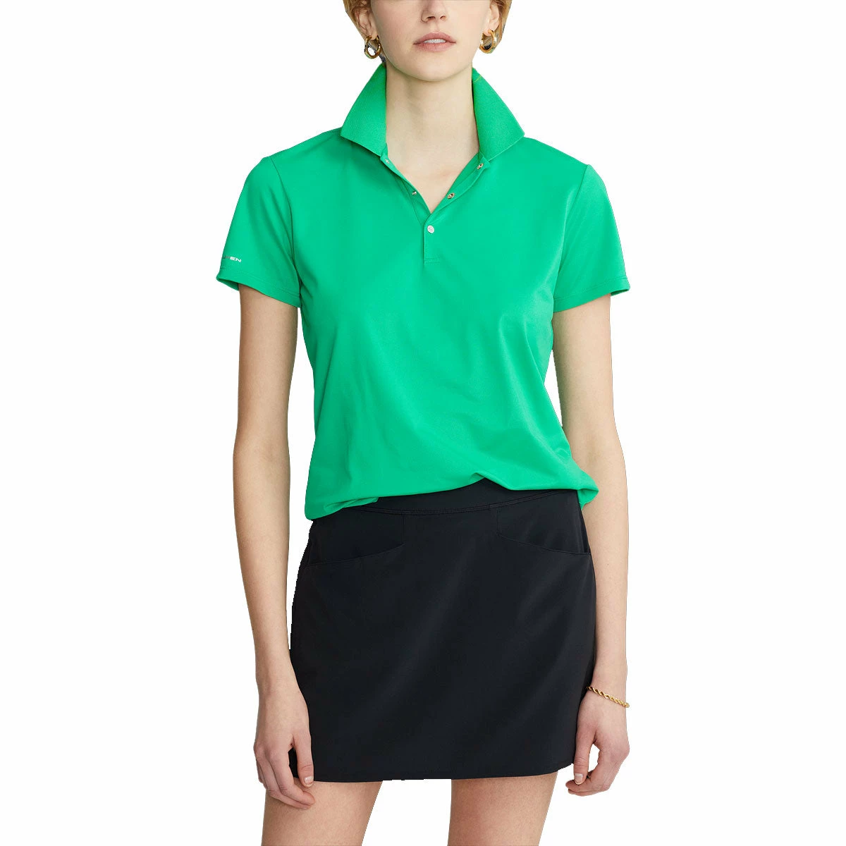 Polo Ralph Lauren RLX Ralph Lauren Tournament Cabo Green Womens Golf Polo