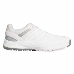 Adidas Golf Adidas EQT Spikeless White-Pink Womens Golf Shoes