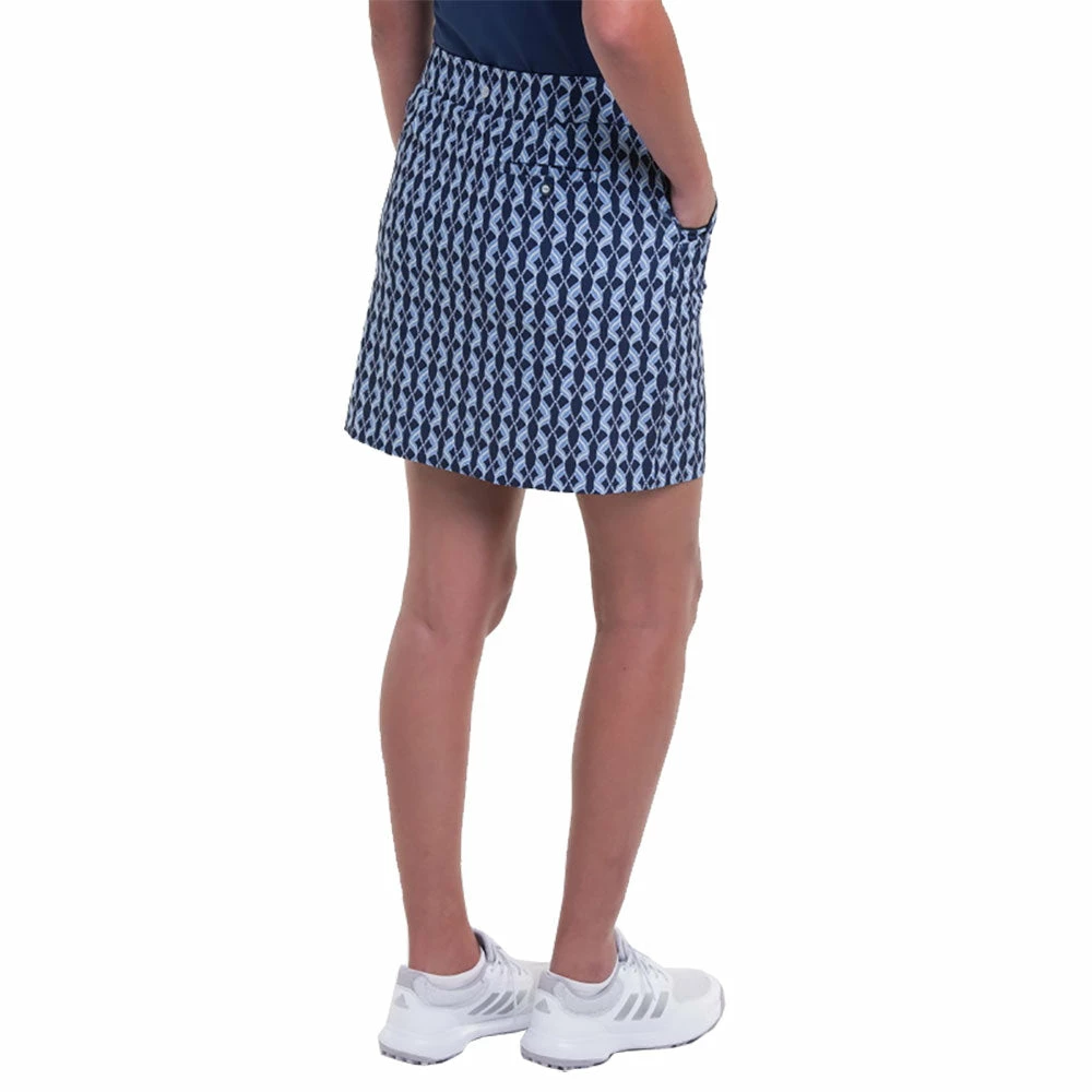 EP NY EP New York Ribbon Lattice Inky 19in Womens Golf Skort - Image 2