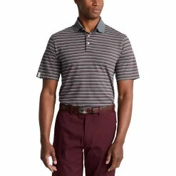 Polo Ralph Lauren RLX Ralph Lauren Tour Pique Barclay Heather Multi Mens Golf Polo