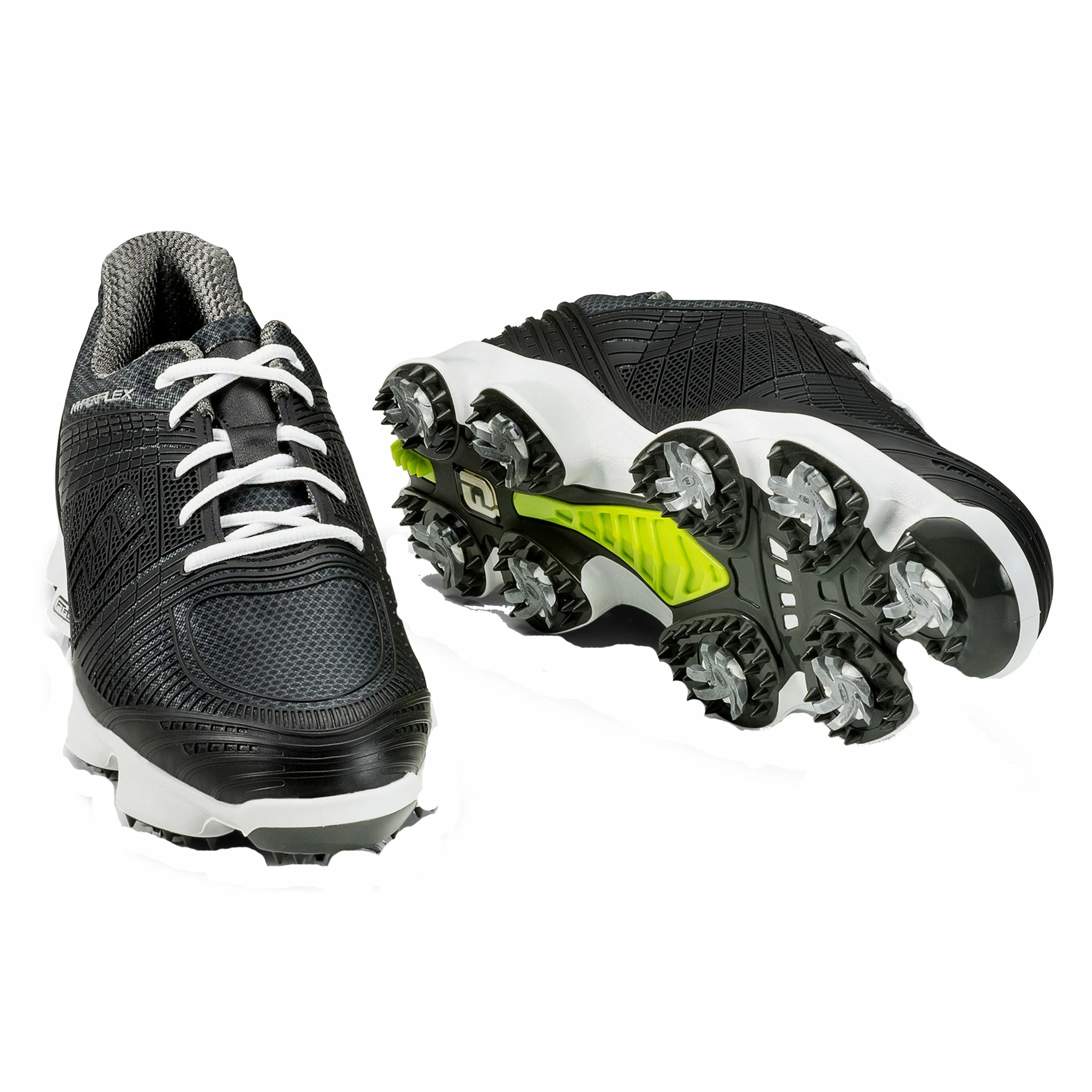 FootJoy HyperFlex II Black Mens Golf Shoes - Image 2