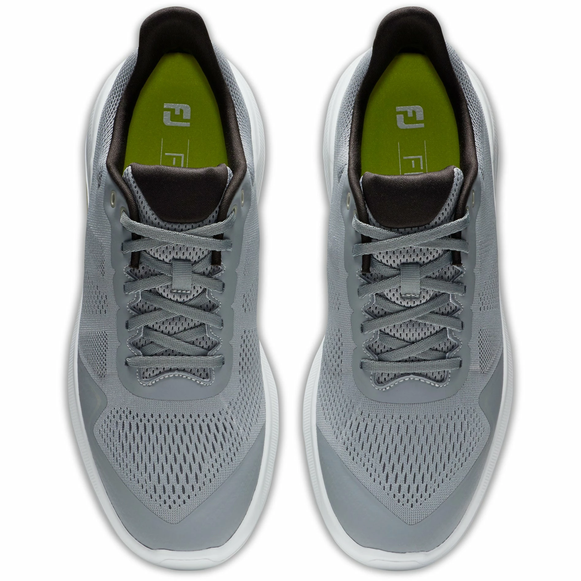 FootJoy Flex Grey-White Mens Golf Shoes - Image 2